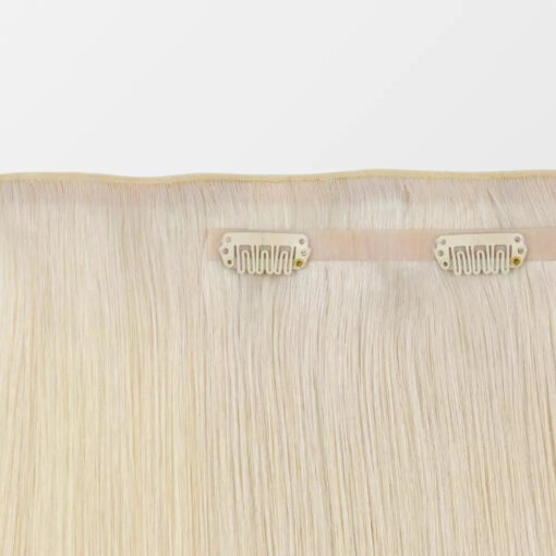 Darkest Brown Genius Clip In Hair Extensions Seamless Remy Hair #2