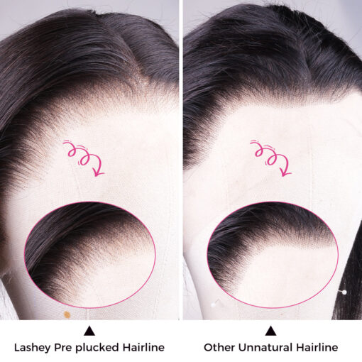 Lashey 2X6 HD Closure Real Invisible HD Lace Deep Wave