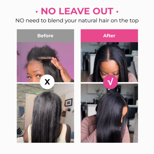 Lashey Body Wave Clip in 5X5 HD Closure | Invisi Edge Clip ins