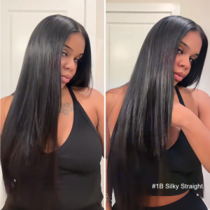 Lashey Body Wave / Yaki Straight / Kinky Curly / Kinky Straight / Straight Ultra Invisi Edges Clip in Hair Extensions Clip In Extensions