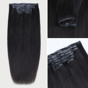 Lashey Body Wave / Yaki Straight / Kinky Curly / Kinky Straight / Straight Ultra Seamless Clip in Hair Extensions