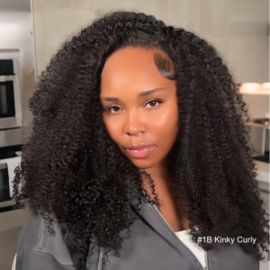 Lashey Body Wave / Yaki Straight / Kinky Curly / Kinky Straight / Straight Ultra Invisi Edges Clip in Hair Extensions Clip In Extensions