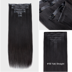 Lashey Body Wave / Yaki Straight / Kinky Curly / Kinky Straight / Straight Ultra Invisi Edges Clip in Hair Extensions Clip In Extensions