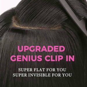 Lashey Genius Seamless Clip in Hair Extensions Body Wave Real Human Hair