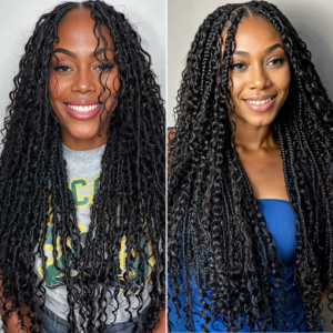 Lashey Human Hair Bulk Water Wave for Boho Braiding