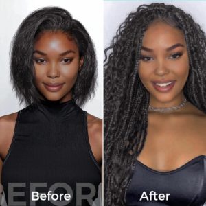 Lashey Human Hair Bulk Water Wave for Boho Braiding