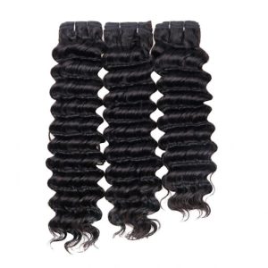 Lashey Virgin Hair Bundles Deep Wave 3pcs Hair Wefts Human Hair