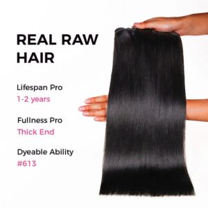 Lashey Virgin Hair Bundles Yaki Straight 3pcs Hair Wefts Human Hair