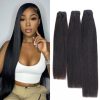 Lashey Virgin Hair Bundles Yaki Straight 3pcs Hair Wefts Human Hair