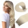 Virgin Tape In Hair Extensions 100% Human Hair Ombre Blonde (#R19/60)